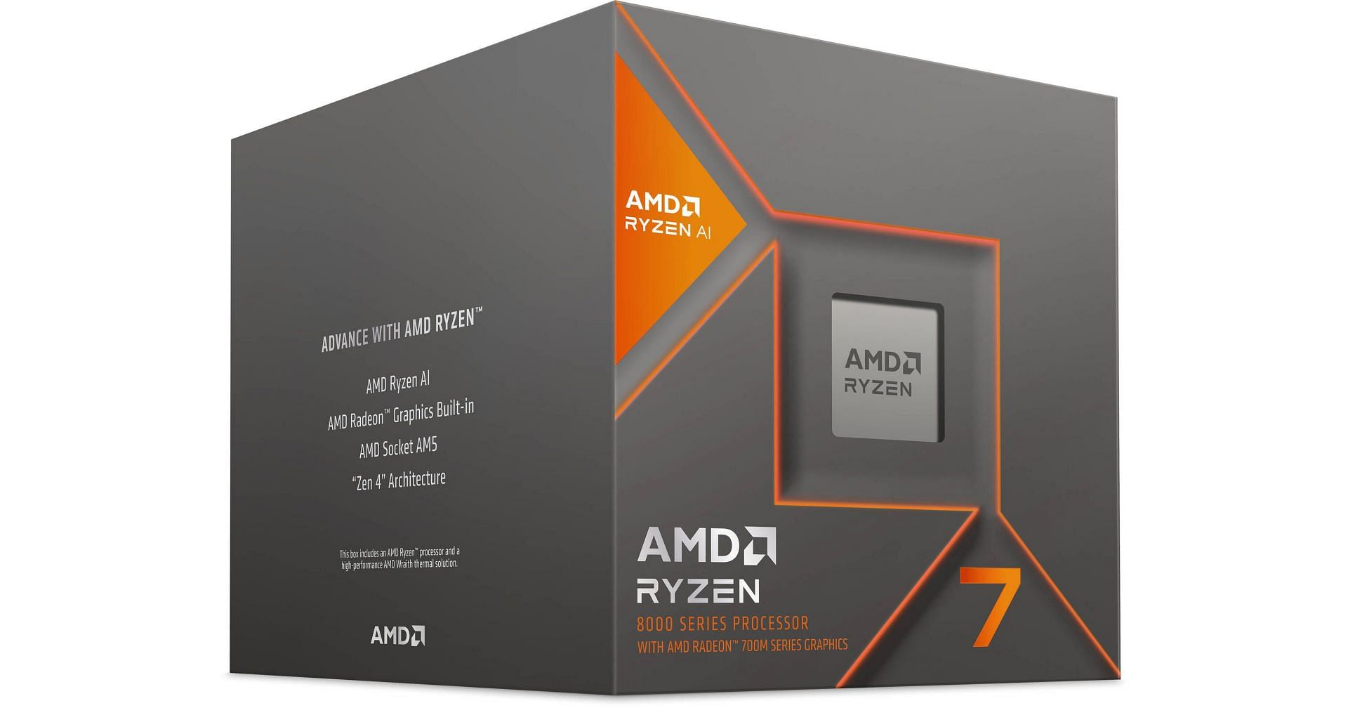 The AMD Ryzen 7 8700G is a high-end APU designed for gamers (Image via B&H)